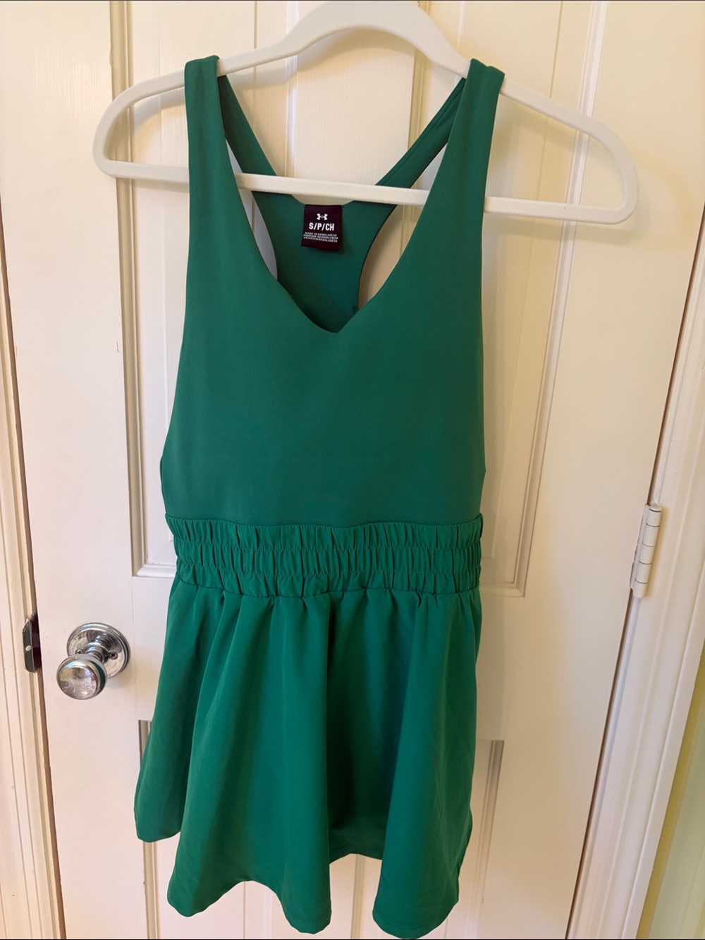 Under Armour Green Racerback Tank Romper